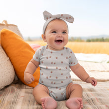 Lade das Bild in den Galerie-Viewer, Erdbeerliebe - Bio Jersey/Lycra UV 50+