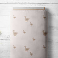 Lade das Bild in den Galerie-Viewer, Enten beige - Bio Jersey/ French Terry