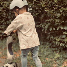 Afbeelding in Gallery-weergave laden, Bio Ribjersey "Little popcorn offwhite'