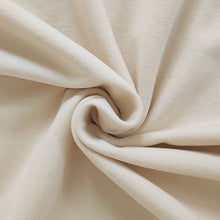 Lade das Bild in den Galerie-Viewer, Bio French Terry beige naturell (GOTS zertifiziert)