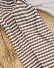 Afbeelding in Gallery-weergave laden, Breit Ribjersey Streifen - zimt