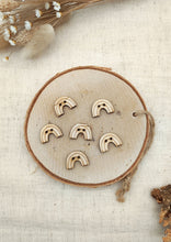 Afbeelding in Gallery-weergave laden, Holzknopf "Regenbogen"