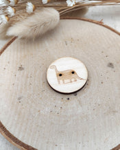 Afbeelding in Gallery-weergave laden, Holzknopf - Dino