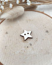 Afbeelding in Gallery-weergave laden, Holzknopf "Stern"