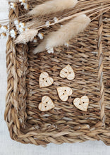 Afbeelding in Gallery-weergave laden, Holzknopf "Herzblatt"