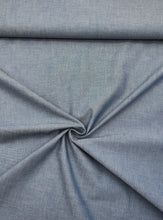 Afbeelding in Gallery-weergave laden, Chambray Jeans Stoff - Bio Baumwolle