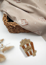 Afbeelding in Gallery-weergave laden, Bio Ribjersey "Popcorn brown'