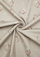 Afbeelding in Gallery-weergave laden, Bio Ribjersey "Popcorn brown'