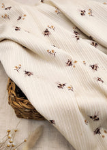 Afbeelding in Gallery-weergave laden, Pointoille Stripes Feinstrickjersey - 'Little bees'