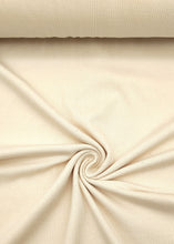 Afbeelding in Gallery-weergave laden, Ribjersey - naturell beige