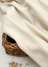Afbeelding in Gallery-weergave laden, Ribjersey - naturell beige