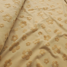 Charger l'image dans la galerie, Frottee Jacquard Jersey - Blumen Champagne