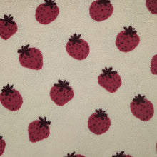 Afbeelding in Gallery-weergave laden, Teddy Stoff - Erdbeeren