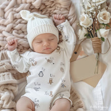 Lade das Bild in den Galerie-Viewer, ABC Tiere - Bio French Terry/ Bio Jersey