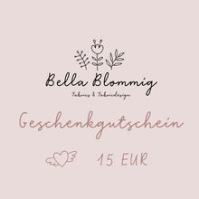 Lade das Bild in den Galerie-Viewer, Bella Blommig - Geschenkgutschein von 10 - 100 Euro