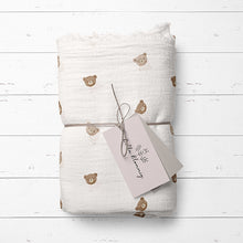 Afbeelding in Gallery-weergave laden, Musselin/Bio Musselin - Teddybär