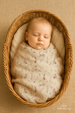 Charger l'image dans la galerie, Bio Musselin - Hasen floral
