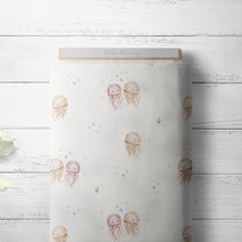 Afbeelding in Gallery-weergave laden, Cute Jellyfish - Bio Jersey/ Lycra UV 50+
