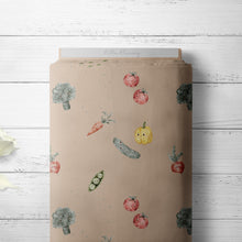 Afbeelding in Gallery-weergave laden, happy veggies - Bio French Terry/ Bio Jersey - 3 Farben
