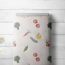 Afbeelding in Gallery-weergave laden, happy veggies - Bio French Terry/ Bio Jersey - 3 Farben
