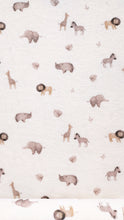 Afbeelding in Gallery-weergave laden, Frottee Stretch - Little safari animals
