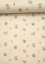 Charger l&#39;image dans la galerie, Bio Ribjersey &quot;Little forest friends&#39;
