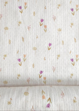 Afbeelding in Gallery-weergave laden, Pointoille Stripes &amp; Dots - Feinstrickjersey - 'Boho Tulips'
