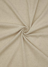 Lade das Bild in den Galerie-Viewer, Ribjersey - Baumwoll Leinen meliert beige
