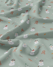 Charger l'image dans la galerie, Bio Ribjersey "Wir bauen einen Schneemann' - 2 Farben
